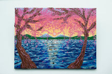 Load image into Gallery viewer, Artist Original &quot;Sister Cherry Blossom Trees&quot;
